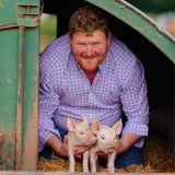 Packington Free Range Pork Chops Rind On 495g, imported from the UK