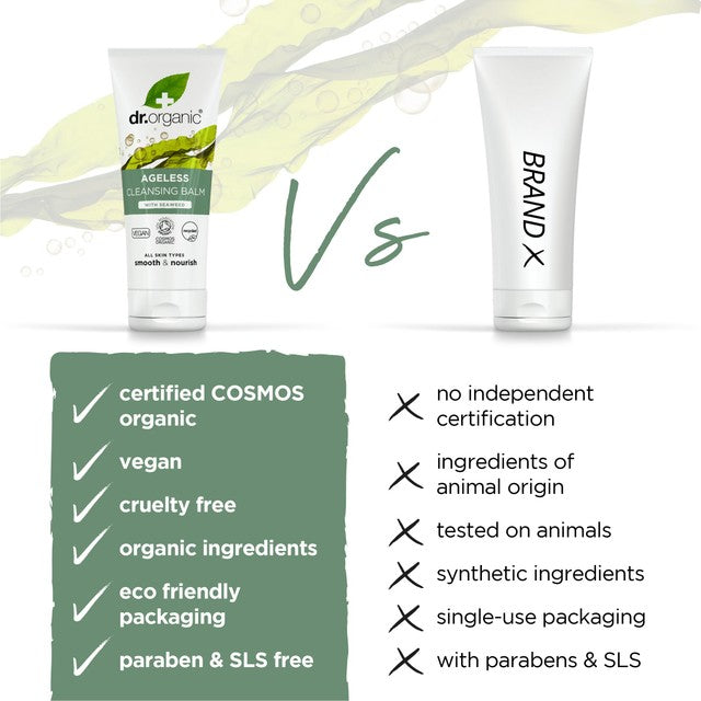 Dr Organic Ageless Seaweed Cleansing Balm 100ml - British product