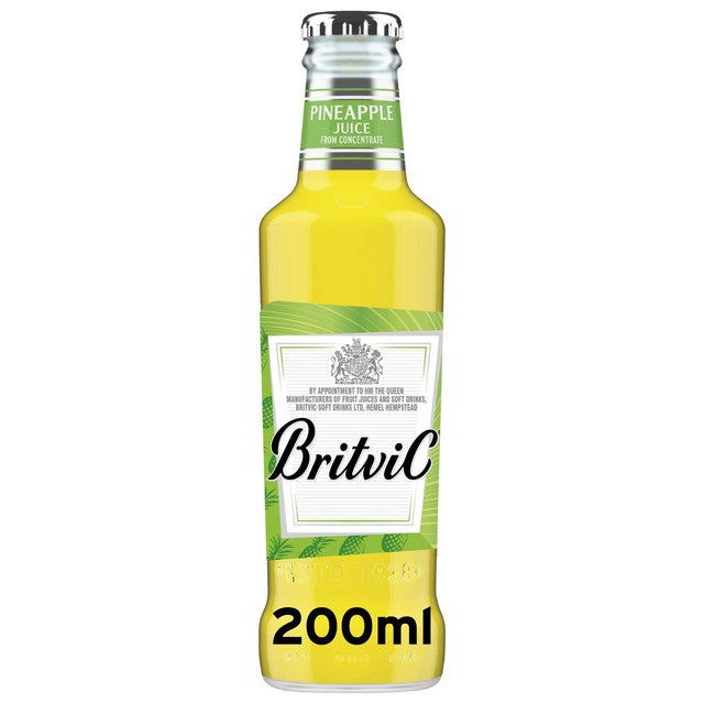 Britvic Pineapple Juice from Concentrate 200ml, imported from the UK