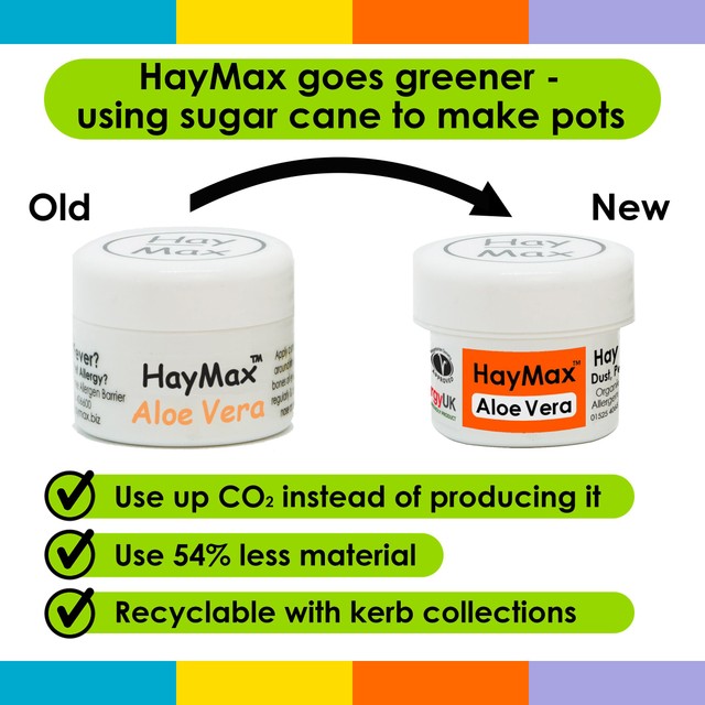 Haymax Aloe Vera Allergy Barrier Balm 5ml, UK version