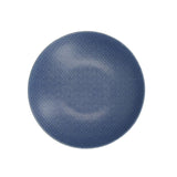 KitchenCraft stoneware pasta bowls blue embossed 22cm, UK version