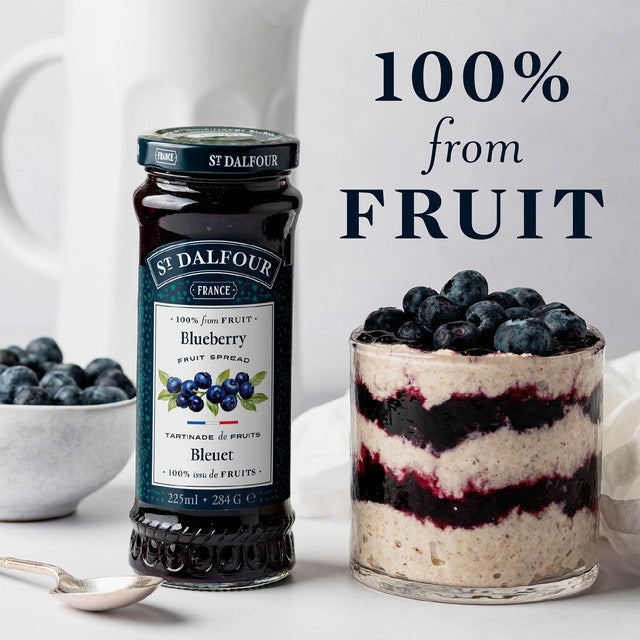 St Dalfour Blueberry Spread 284g - British product