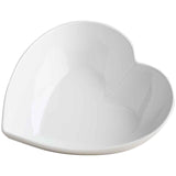 M&S white large heart shaped serving bowl (British brand)