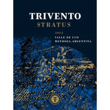 Trivento Stratus Malbec wine bottle 75cl (British brand)