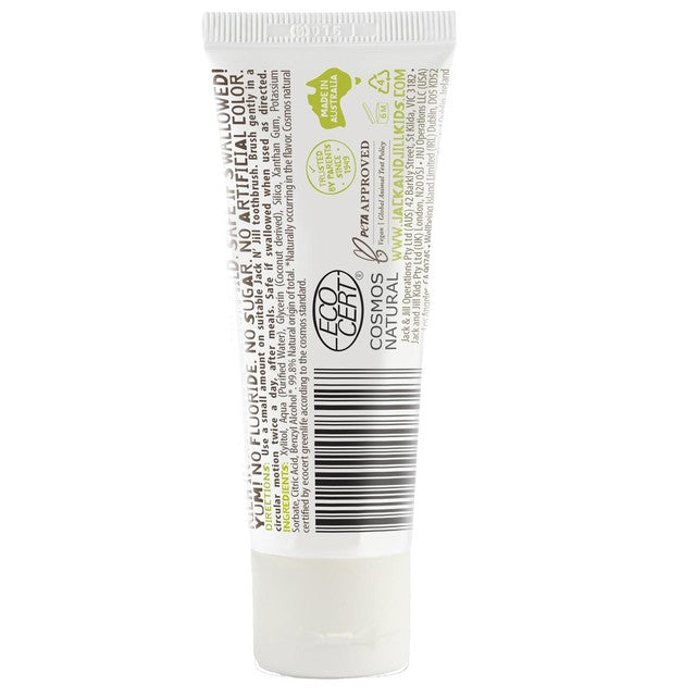 Jack N' Jill Natural Toothpaste Flavour Free 50g, UK version