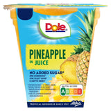 Dole Tropical Gold Pineapple Chunks Fruit Pot 198g - British product