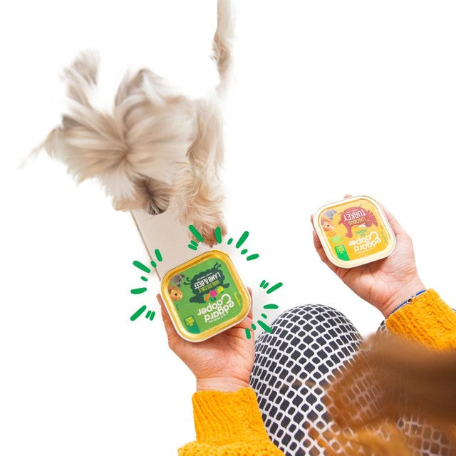 Edgard & Cooper wet dog food with lamb and beef - British product