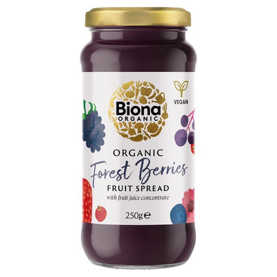M&S Biona Organic Forest Berries Spread 250g- Buy online at McGrocer