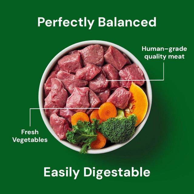 Nutriment lamb formula raw dog food 500g, imported from the UK