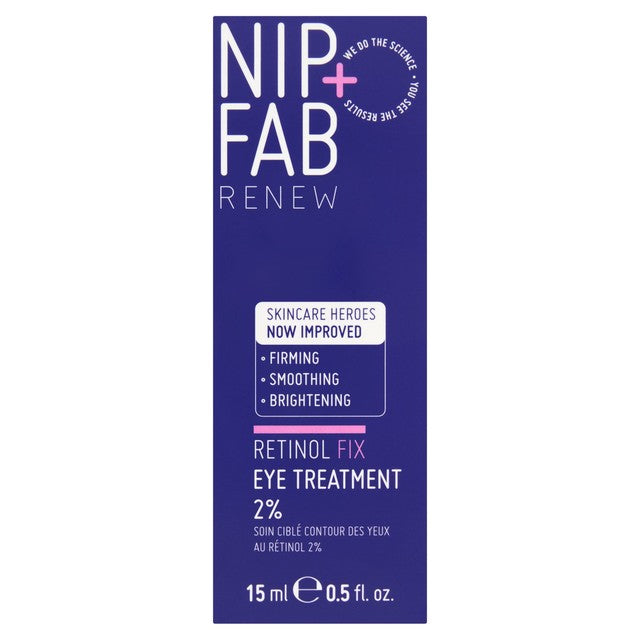 Nip+Fab Retinol Fix 2% eye cream 15ml, imported from the UK