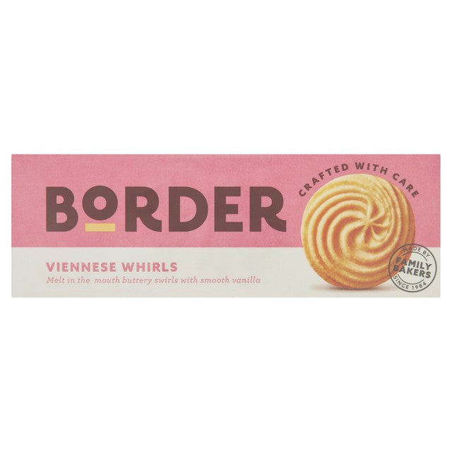 Border Biscuits Viennese Whirls 150g (British brand)