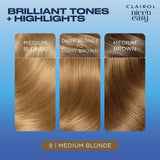 Clairol Nice'n Easy hair colour 8 Medium Blonde - British product