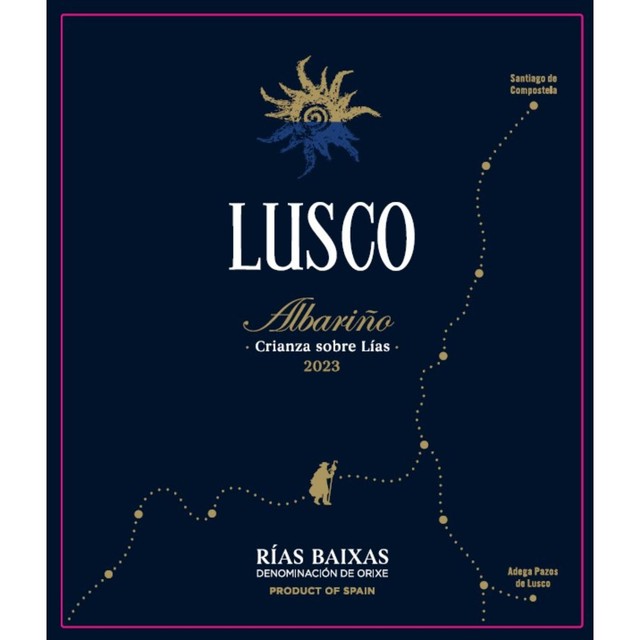 Pazos de Lusco Albariño wine 75cl, imported from the UK