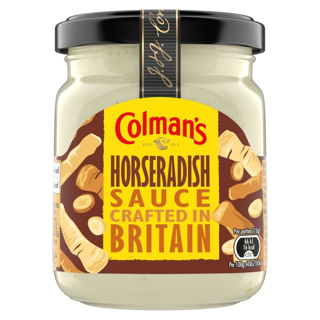 Colman's Horseradish Sauce 136g - British product
