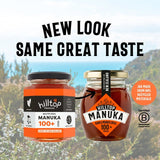 Hilltop Honey Manuka MGO100+ honey 225g, UK version