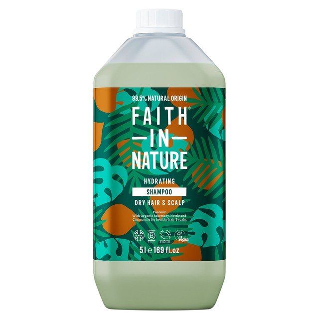 Faith in Nature Coconut Shampoo 5L - British product