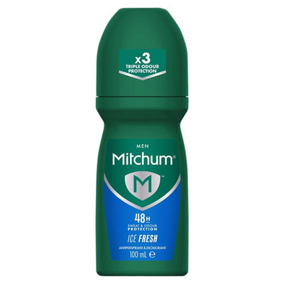 M&S Mitchum Men 48HR Protection Roll-On Deodorant Anti-Perspirant Ice Fresh 100ml- Buy online at McGrocer