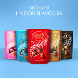 Lindt Lindor milk and white assorted chocolate truffles box (British brand)
