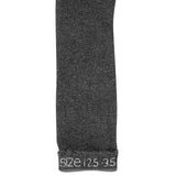 M&S Girls Knee High Socks Grey Size 12-3, imported from the UK