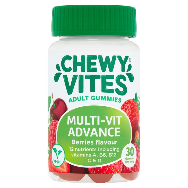 Chewy Vites Berries multivitamin gummies 30 gummies - British product