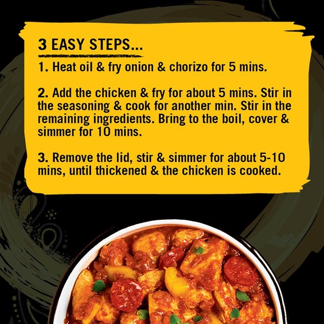 Schwartz smoked paprika chicken recipe mix 28g, UK version