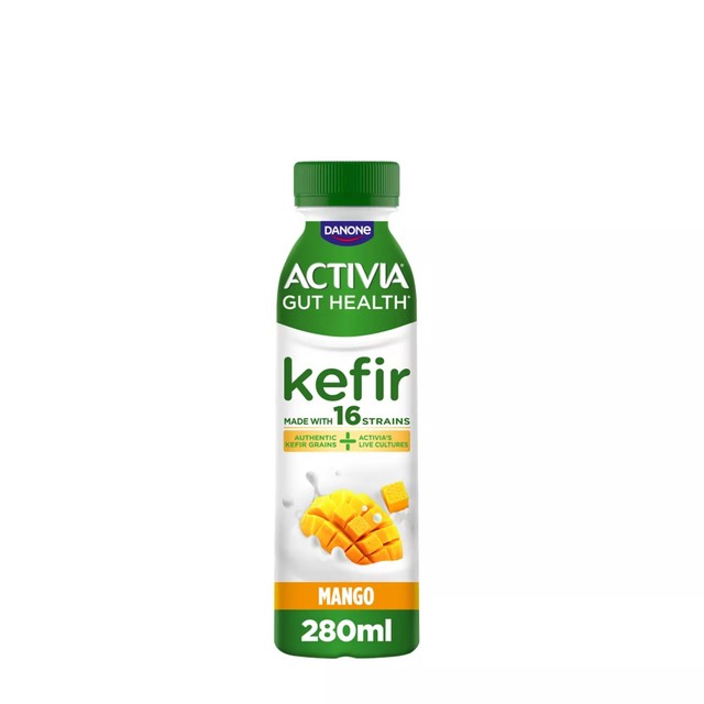 Activia mango kefir drink, UK version