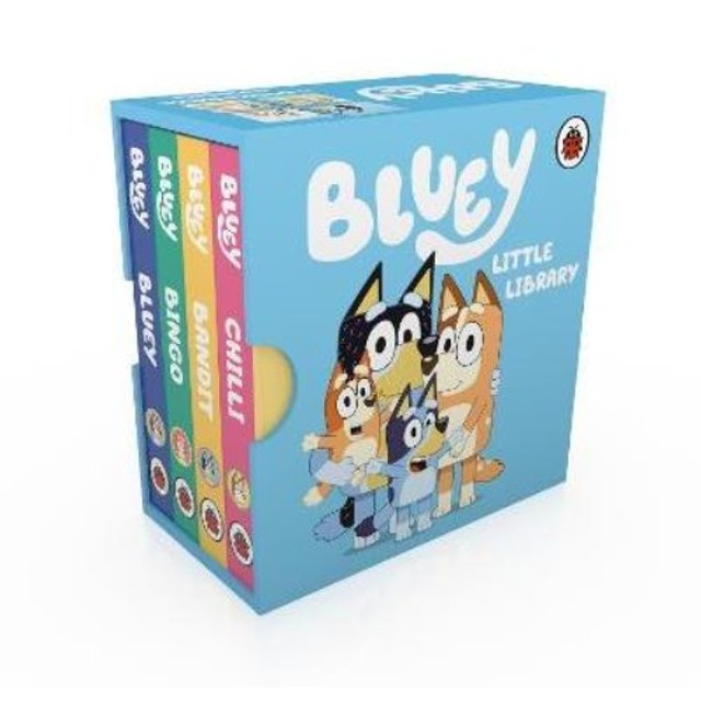 Gardners Bluey Little Library 4-book set - British product