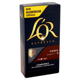 L'OR Forza Intensity 9 coffee pods 10 pack, UK version