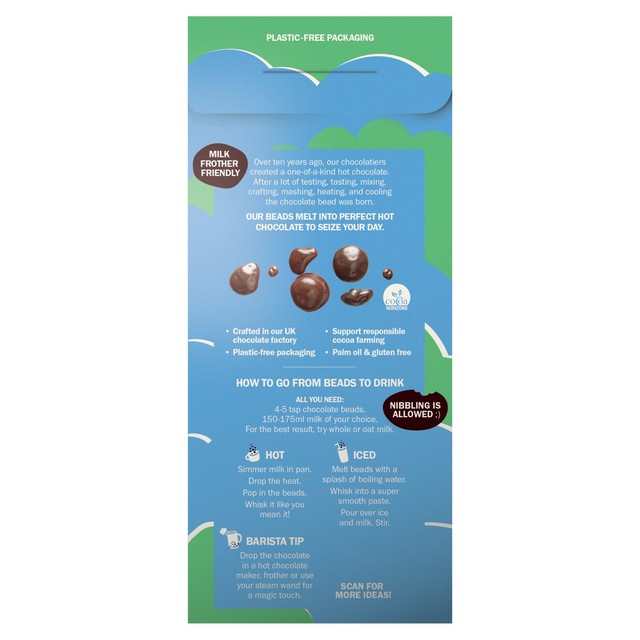 Cocoa Canopy Smooth Milk Hot Chocolate Beads 225g - British product