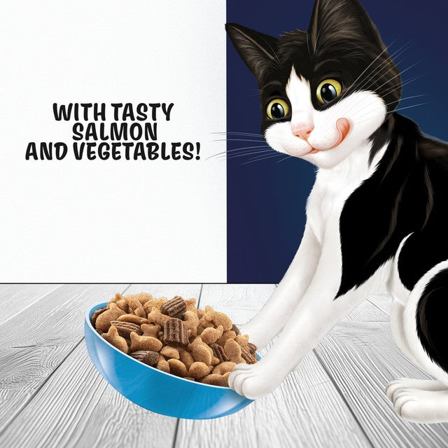Felix dry cat food salmon and vegetables 750g - British product