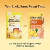 Twinings spiced ginger tea 20 teabags (British brand)