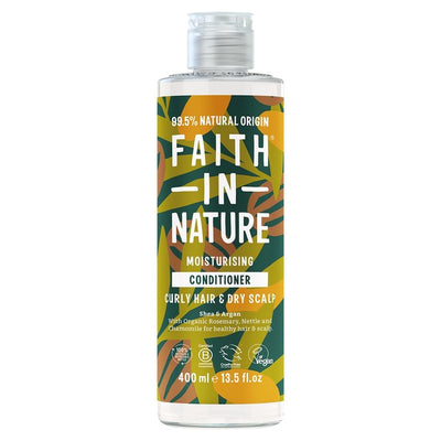 M&S Faith in Nature Shea & Argan Conditioner for Dry Hair 400ml- Buy online at McGrocer