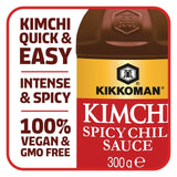 Kikkoman spicy chilli sauce for kimchi bottle, UK version