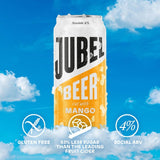 JUBEL beer cut with mango can (British brand)