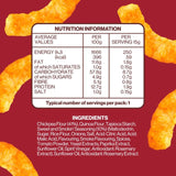 Hippeas chickpea puffs Sweet & Smokin' 5-pack, UK version