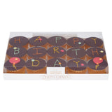 Fiona Cairns Happy Birthday fairy cakes 15 per pack - British product
