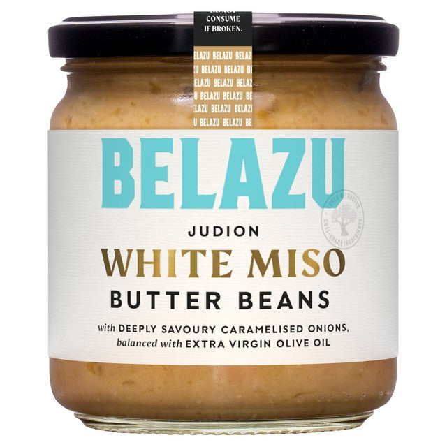 Belazu white miso butterbeans jar, British brand