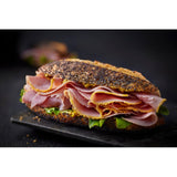 M&S British sliced breaded ham 125g, imported from the UK