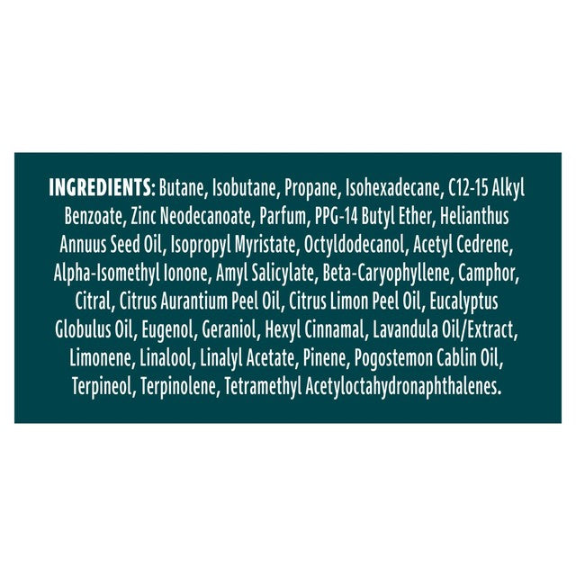 Sure Men Ocean Rush whole body deodorant spray 150ml (British brand)