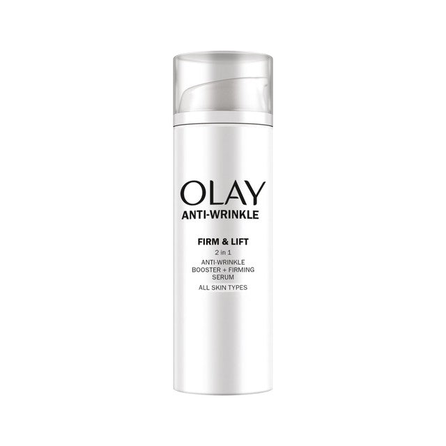 Olay Anti-Wrinkle 2-in-1 Day Cream and Serum 50ml, imported from the UK