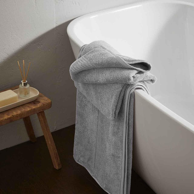 M&S bath towel silver grey, imported from the UK