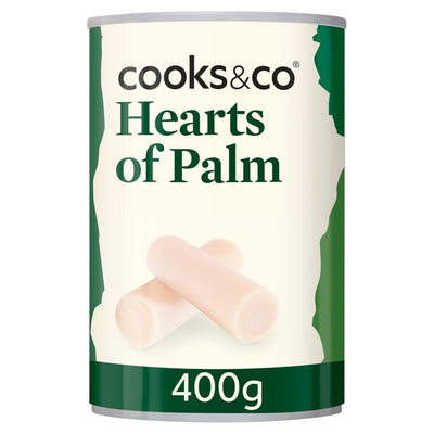 M&S Cooks & Co Whole Hearts of Palm in Brine 400g Can- Buy online at McGrocer