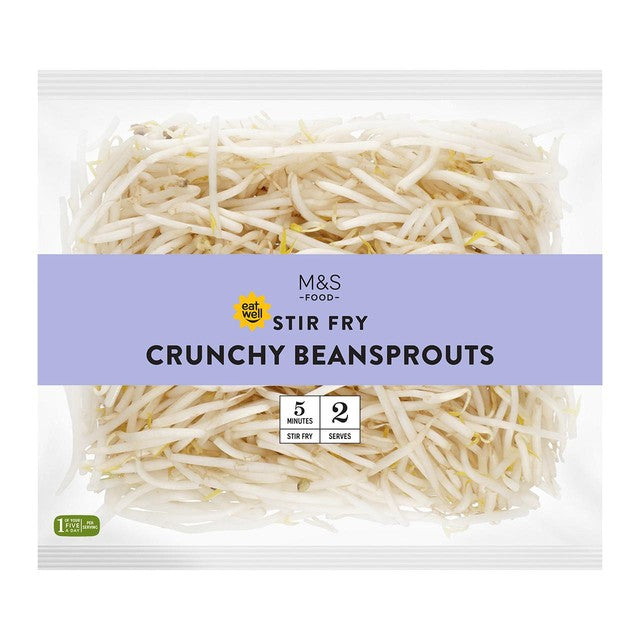 M&S Beansprouts 300g fresh washed ready to cook, UK version
