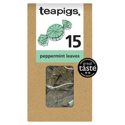 M&S Teapigs Peppermint Leaves Herbal Tea Bags 15 Pack- Buy online at McGrocer
