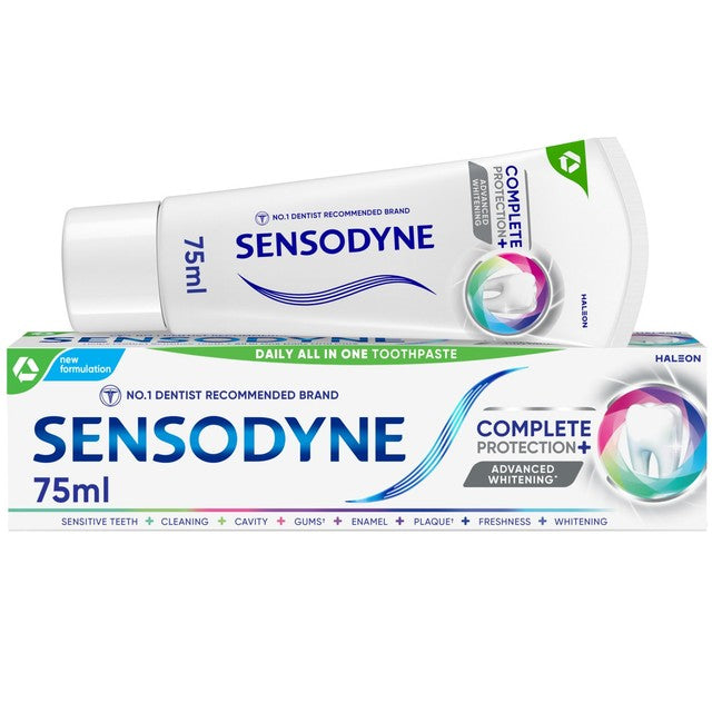 Sensodyne advanced whitening toothpaste 75ml (British brand)