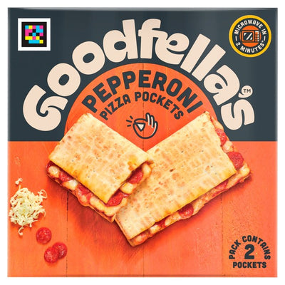 Poches à pizza Pepperoni Goodfella's 2, snack surgelé 250g