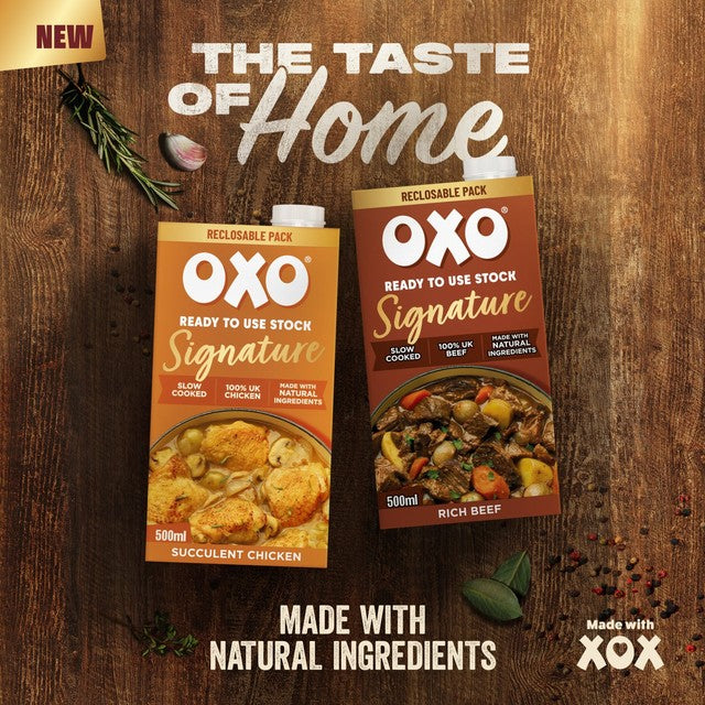 Oxo chicken stock Signature 500ml, imported from the UK