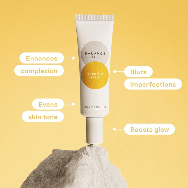 Balance Me Sheer Tint SPF30 tinted moisturiser 40ml - British product