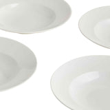 M&S Maxim pasta bowl white porcelain 26cm, imported from the UK