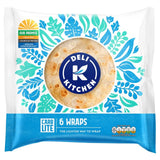Deli Kitchen Carb Lite tortilla wraps 6 x 50g - British product